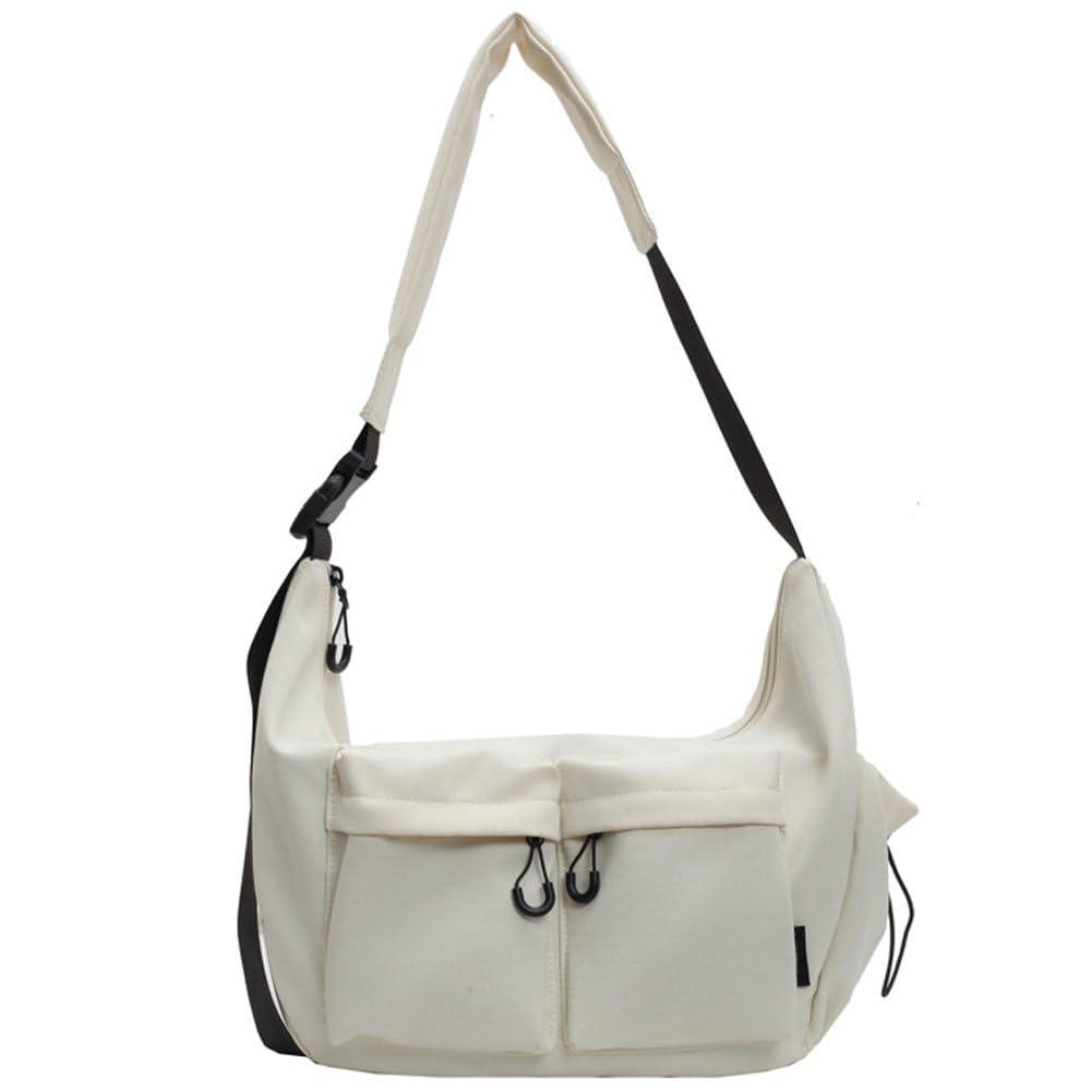 Bolso bandolera con múltiples bolsillos para organizar todo de forma informal