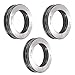 Bettomshin 3Pcs 51106 Thrust Ball Bearings, 30x47x11mm, 20.4kN Cr 42.2kN Cor High Temperature Bearing Steel for Rotating Applications Industry Machine Tool