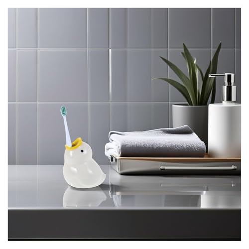 Porte-brosse à dents céramique anti-goutte avec gobelet réutilisable
