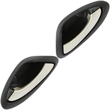 Riloer Inside Interior Door Handle, 72160-SEN-H11+72120-SEN-H11 Black, 2003-2008 Compatible with Honda FIT/JAZZ GD1 GD3, 2pcs Left and Right
