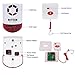 Daytech Wireless Strobe Siren Alarm Home Caring Loud Outdoor SOS Alert System 1 Red Flashing Siren and 2 Emergency Button for Store Home Hotel Jewelry Shop Security & Fire Alarm