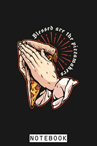 Blessed Are The Pizzamakers Notebook: Matte Finish Cover, Planner, 6x9 120 Pages, Journal, Diary, Lined College Ruled Paper