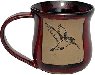 ALWAYS AZUL POTTERY Hummingbird Mugs - Handmade Ceramic Coffee Mug - Sty...