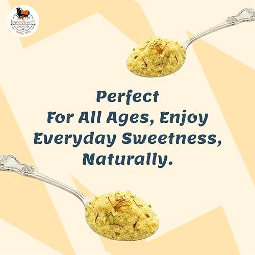 Image of KAMDHENU GAUVEDA Premium Kesar Milk Masala Powder 700gm | Saffron | Almonds | Pistachios | Cardamom | Pack In Premium Organic Glass Bottle ! No Use Plastic ! (Pack of 1)
