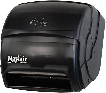 Mayfair 99912 Hardwound Roll Towel Lever Dispenser, Black Pearl Color, (Case of 1)