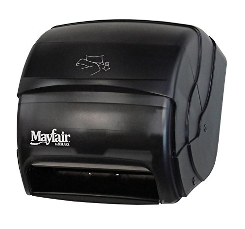 Mayfair 99912 Hardwound Roll Towel Lever Dispenser, Black Pearl Color, (Case of 1)