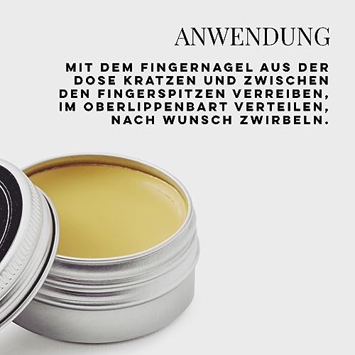 Bartwachs Beyer’s Oil Moustache Wax Eisenkraut 15 ml