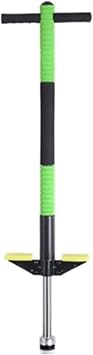 Pogo Sticks for Kids Ages 5+, Adult Pogo Sticks, 33-176 lbs, Pro Master Pogo Stick, Funny Toy, Jump Pole S, Green