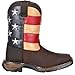Durango Baby DBT0159 Western Boot Brown and Union Flag 10 M US Toddler
