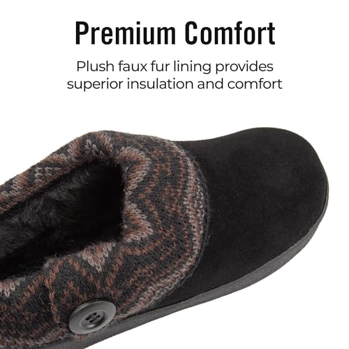 Image of Clarks Women's Knit Scuff Slipper