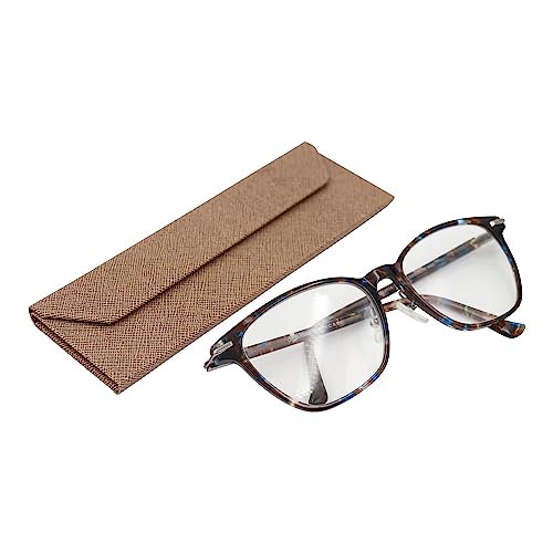 Image of Real Sic Glasses Case for Men and Women - Magnetic Folding Hard Shell Sunglass Holder - Inspired by Solid Color