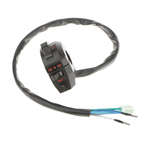 KOZEEYバギー　オートバイ　ダートバイク用　ハイビーム　ウィンカー　ホーン　コントロール　左スイッチ