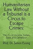 Humanitarian Law Without a Tribunal is a Circus to Escape Crimes:: The Cry of Ukraine, Sudan, Gaza, and Cameroon