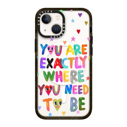 Coque iPhone 13 Mini CASETiFY noire pour sécuriser vos déplacements