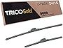 TRICO Gold® 24 & 16 Inch Pack of 2 Automotive Replacement Windshield Wiper Blades for My Car (18-2416), Easy DIY Install & Superior Road Visibility