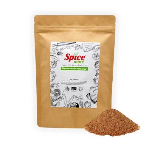 Organic Coconut Palm Sugar Premium Quality Free UK P&P Certified by Soil Association (200g)