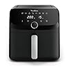 Moulinex Easy Fry Mega, air fryer compact, Mono tiroir 7.5 L, Jusqu’à 8 personnes, 8 programmes, noir EZ8558F0