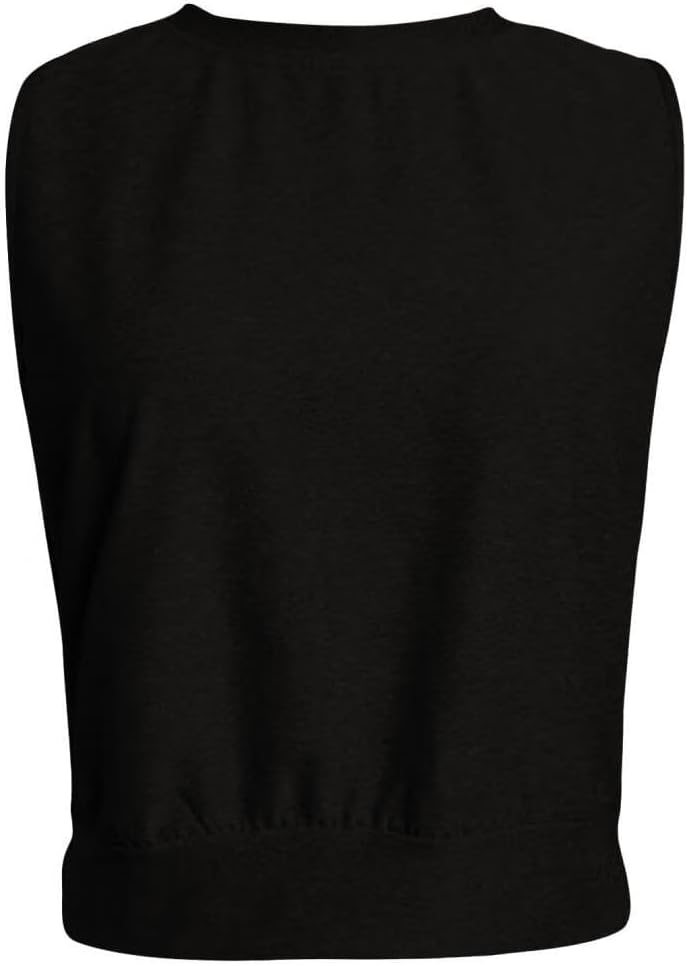 FMCHICO Women's Workout Crop Tank Top Sleeveless Activewear Workout Top for Gym Athletic Exercise Running Yoga Shirts