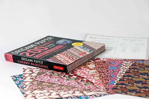 Origami Paper 200 Sheets Cherry Blossoms 6