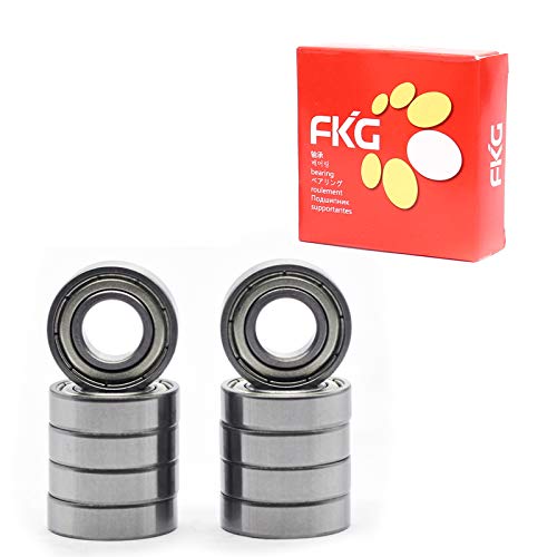 Rodamientos 6900-ZZ pre-lubricados con doble blindaje de metal contra el polvo industrial