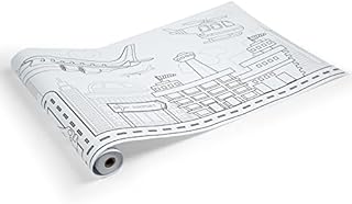 abeec City Scene Colouring Roll for Kids Paper Roll for Kids with Colouring and Activities  Colouring Paper for Children  Craft Paper Suitable for Kids Craft