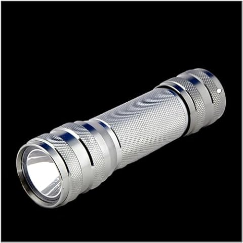 GLO-X Supercharger UV Black Light LED Flashlight - Powerful High-Intensity Blacklight Charges All Glow in The Dark Products for Glow-in-The-Dark Paint, Charms, Fishing and Camping Cover