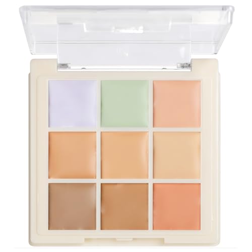 Image of Colour Corrector Palette, Full Coverage Color Correcting Concealer, Long Lasting Waterproof Creamy Concealer Face Makeup for Dark Circles Blemishes Redness Scars Contour