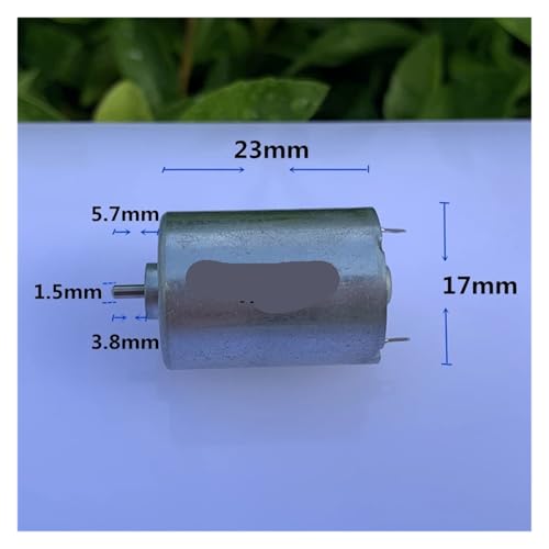 Moteur électrique rond 17 mm micro actionneur CC modélisme DIY - 2