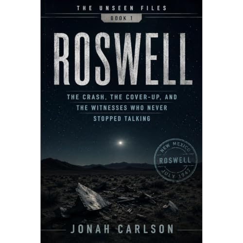 Roswell Audiolibro Por Jonah Carlson arte de portada