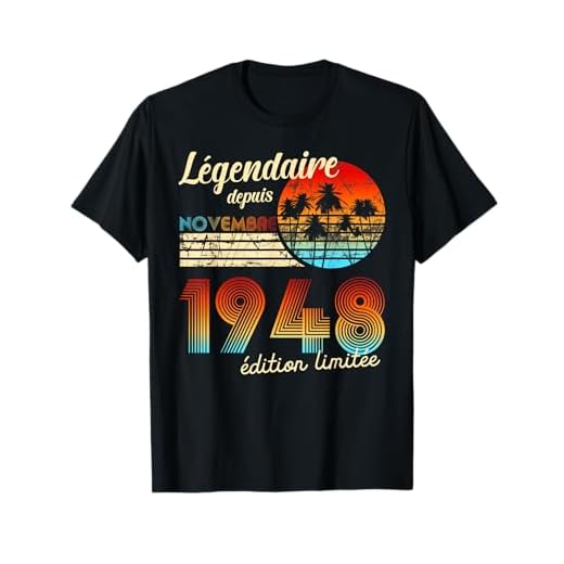 Cumpleaños Nacidos En Legendario Desde Regalo Noviembre 1948 Camiseta