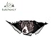 A/X Adesivo per Auto 13 cm 4,9 cm Divertente Adesivo per Auto Greyhound Adesivo in Metallo strappato Adesivi Riflettenti Impermeabile 3D Car Styling Pet Dog Decal