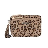 RANGEMENTS & ESPACES : Organisation optimisée avec 3 poches pour l’essentiel à portée de main, tel que billets, cartes, pièces de monnaie, carte identité, permis de conduire, rouge à levres etc. Intérieur spacieux malgré son format réduit.