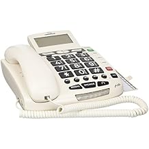 ClearSounds CSCSC600ER na 1-Handset Landline Telephone, White