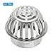 PATIKIL Dome Gutter Guard Filter, 304 Stainless Steel Downspout Strainer, Anti-Blocking Outdoor Gutter Cleaning Tool for Stops Leaves Debris, Fits 3.9-4.1 Inch