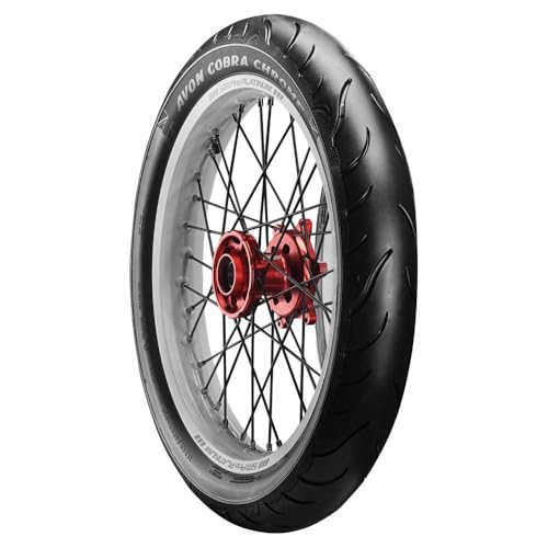 Motorradreifen -AVON-100/90 -19 57 V Kupfer Chrom WSW TL-CUSTOM-VORDER