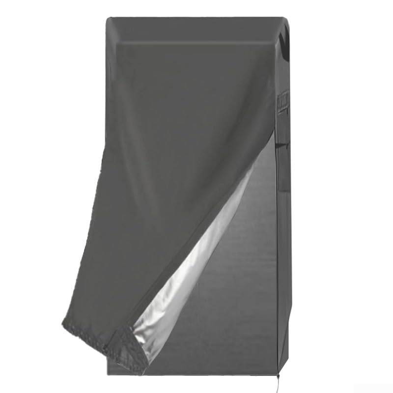 Cubierta impermeable y resistente al polvo hecha de tela Oxford de poliéster 210D, adecuada para varios modelos de refrigerador (36 x 30 x 71 pulgadas)