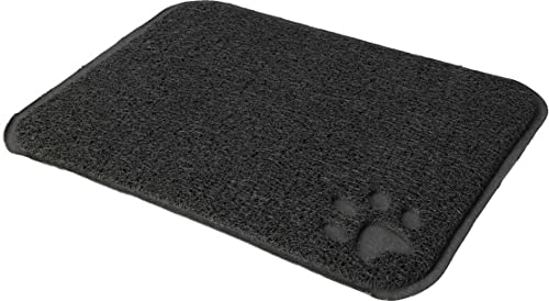 Alfombrilla para arena para gatos de 45 x 37 cm en un diseño acogedor, promueve la limpieza alrededor de la caja para gatos Cover