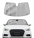 Pigenius Windshield Sun Shade for Audi A3/A3 Quattro/S3 2015-2020, A3 Sportback e-tron 2016-2018, RS3 2017-2020 - AstraGuard