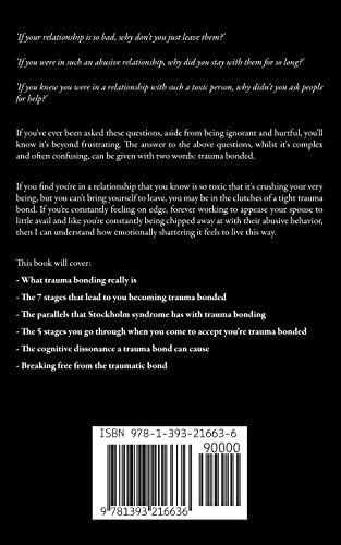 Trauma Bonding: Understanding and Overcoming the Traumatic Bond in a Narcissistic Relationship