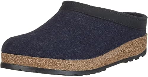 Haflinger Women's GZL79 Captains Clog,Captains Blue,44 EU/13 M US