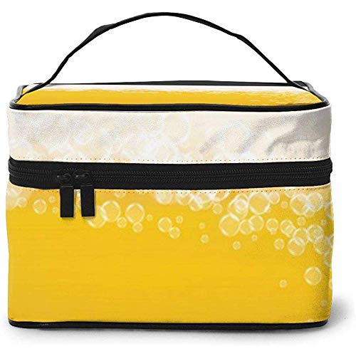 Preisvergleich Produktbild Lagerbier mit Craft Splash Tragbare Damenreisetasche Kosmetiktasche Aufbewahrungstasche Make-up-Beutel Multifunktionswäsche Große Kapazität