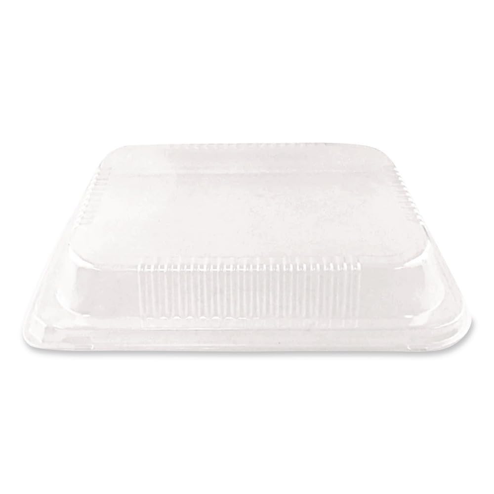 Handi Foil Plastic Low Dome Lid Only for Steam Table Pan - 100 per case.