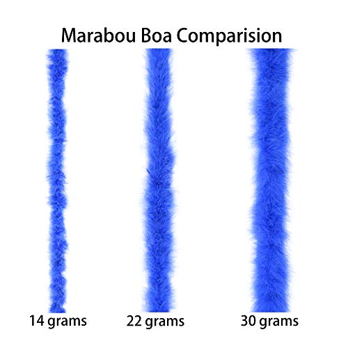 72" Long Fluffy Marabou Feather Boa For Women Diy Craft Home Decor 14G-White #TOP5