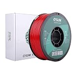 eSUN – eSUN ABS+ Filament 1.75mm 3D-Drucker ABS Plus,Feuerrot,1KG