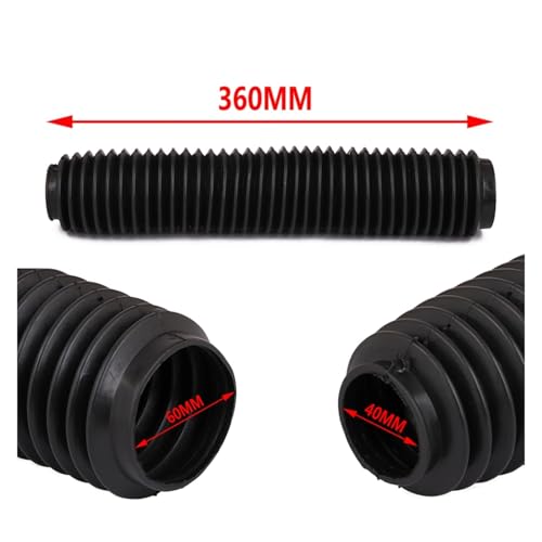 Soufflet de fourche de moto verte pour sorties tout-terrain SX YZ - 3