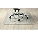 Lorell Tempered Glass Chairmat, 48
