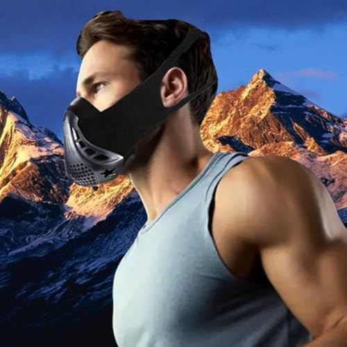 Training Workout Mask, 2025New Training Workout Mask Men, Improve Lung Capacity, Breathing Resistance Fitness Masks for Running, Cycling, Gym - Image 6