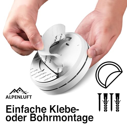 Funkrauchmelder Alpenluft – Vernetzter Rauchmelder für Zuhause