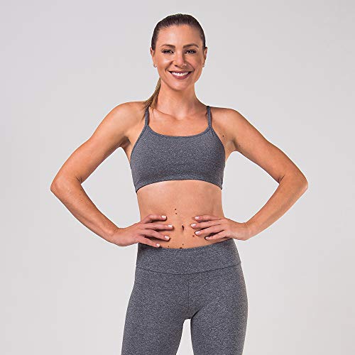 Top Life, Fila, Feminino, Mescla/Preto, P