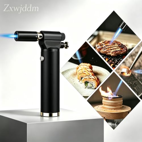Encendedor de mano ajustable oxide black para soplete de cocina y encender velas 4